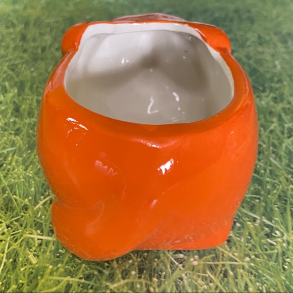 FOX Ceramic Planter With DRAINAGE HOLE - Picture 5 of 9